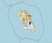Carte Martinique 2025