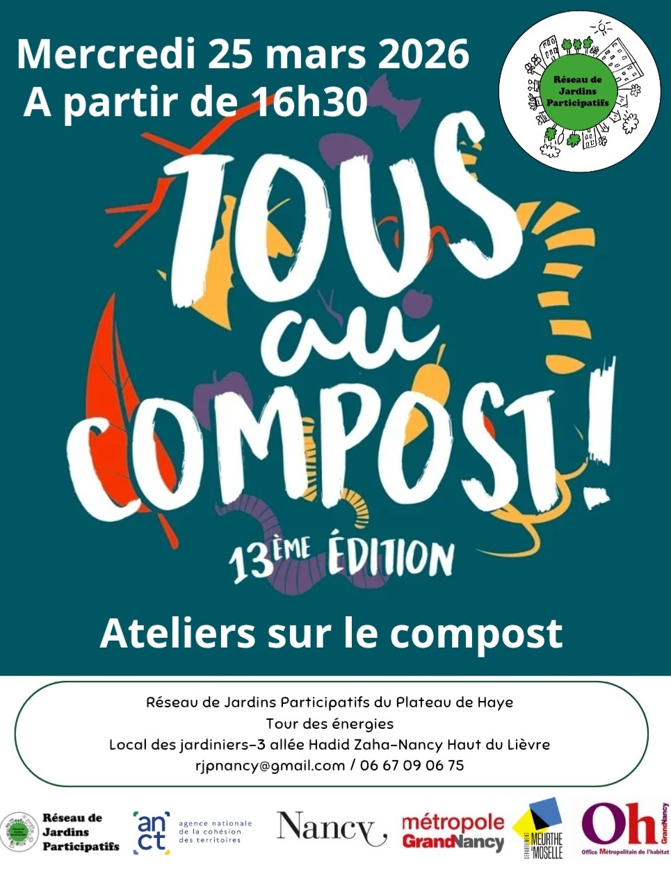 TOUS AU COMPOST AVEC LE RJP