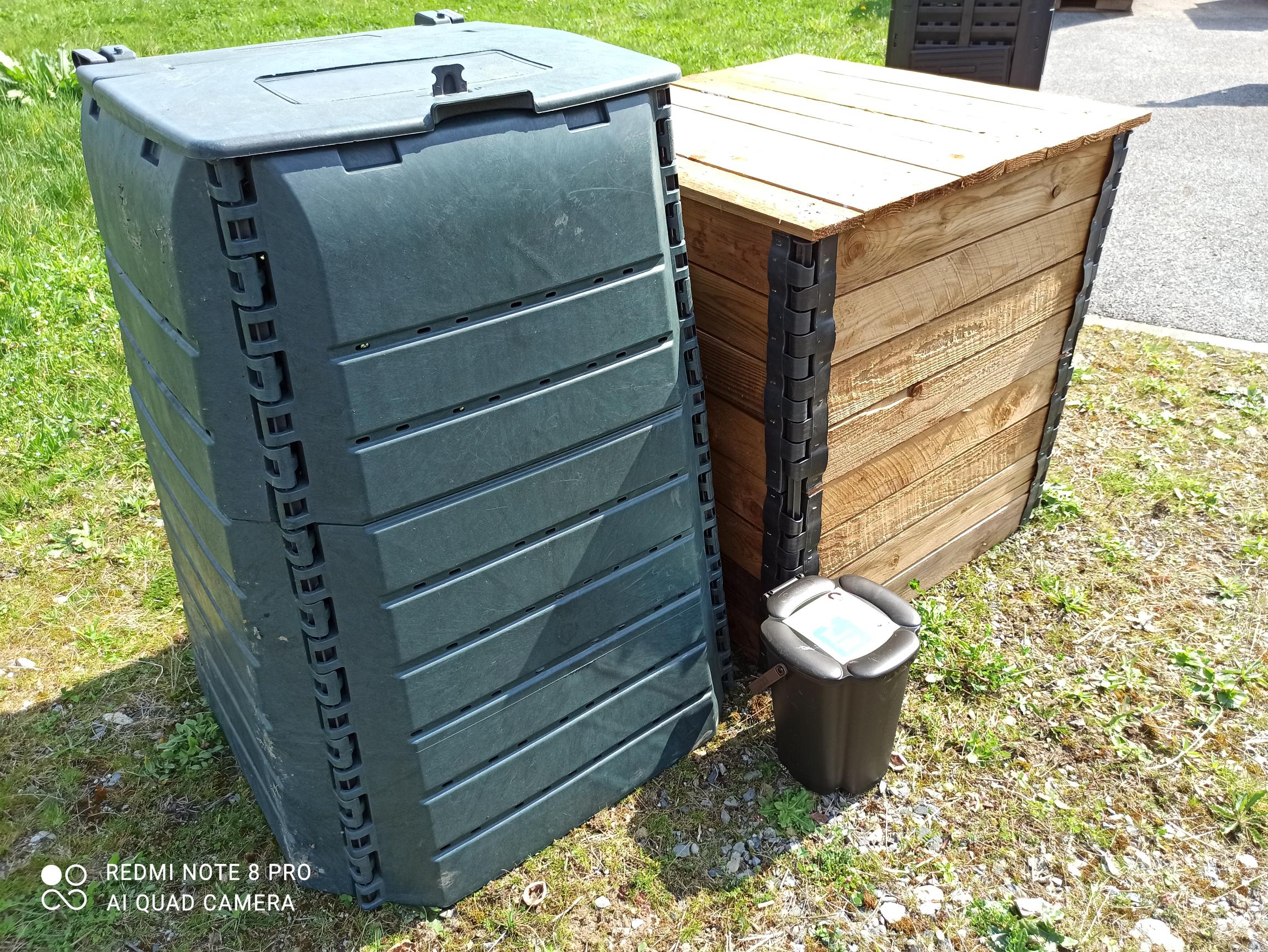 Distribution du composteur individuel et son seau