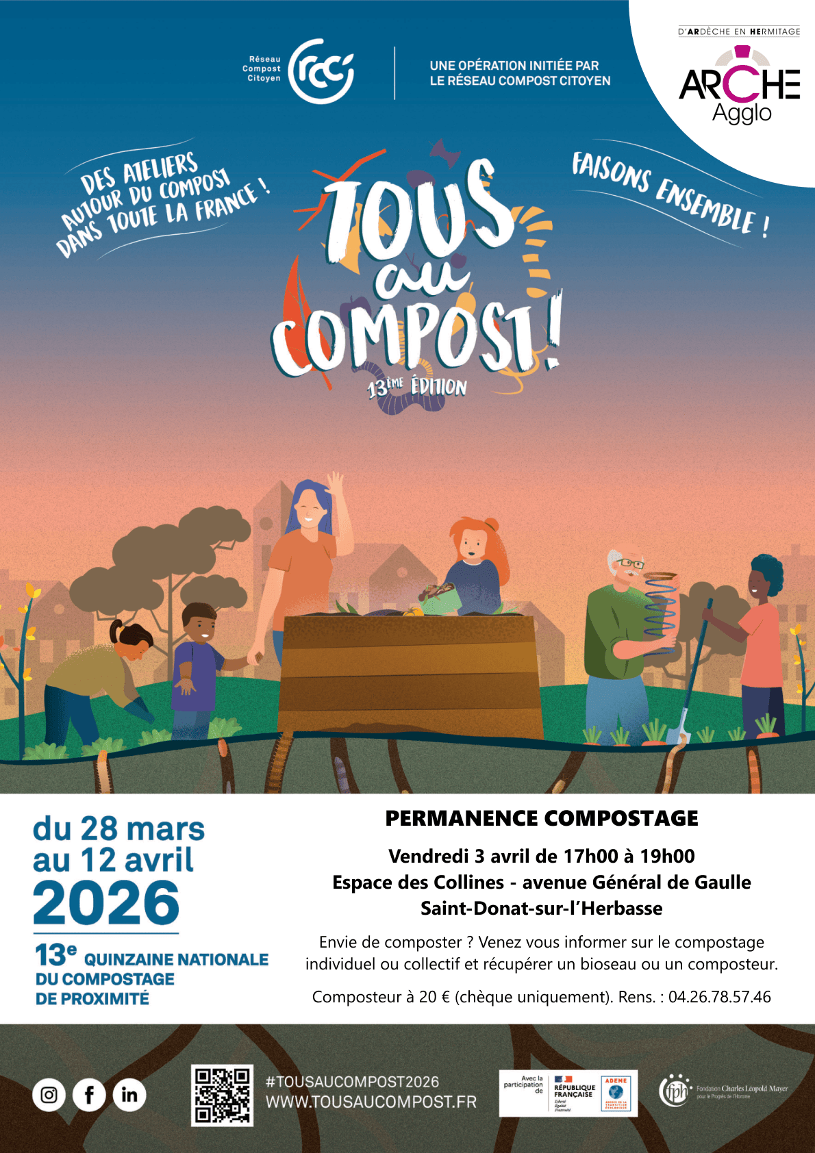 Permanence compostage individuel