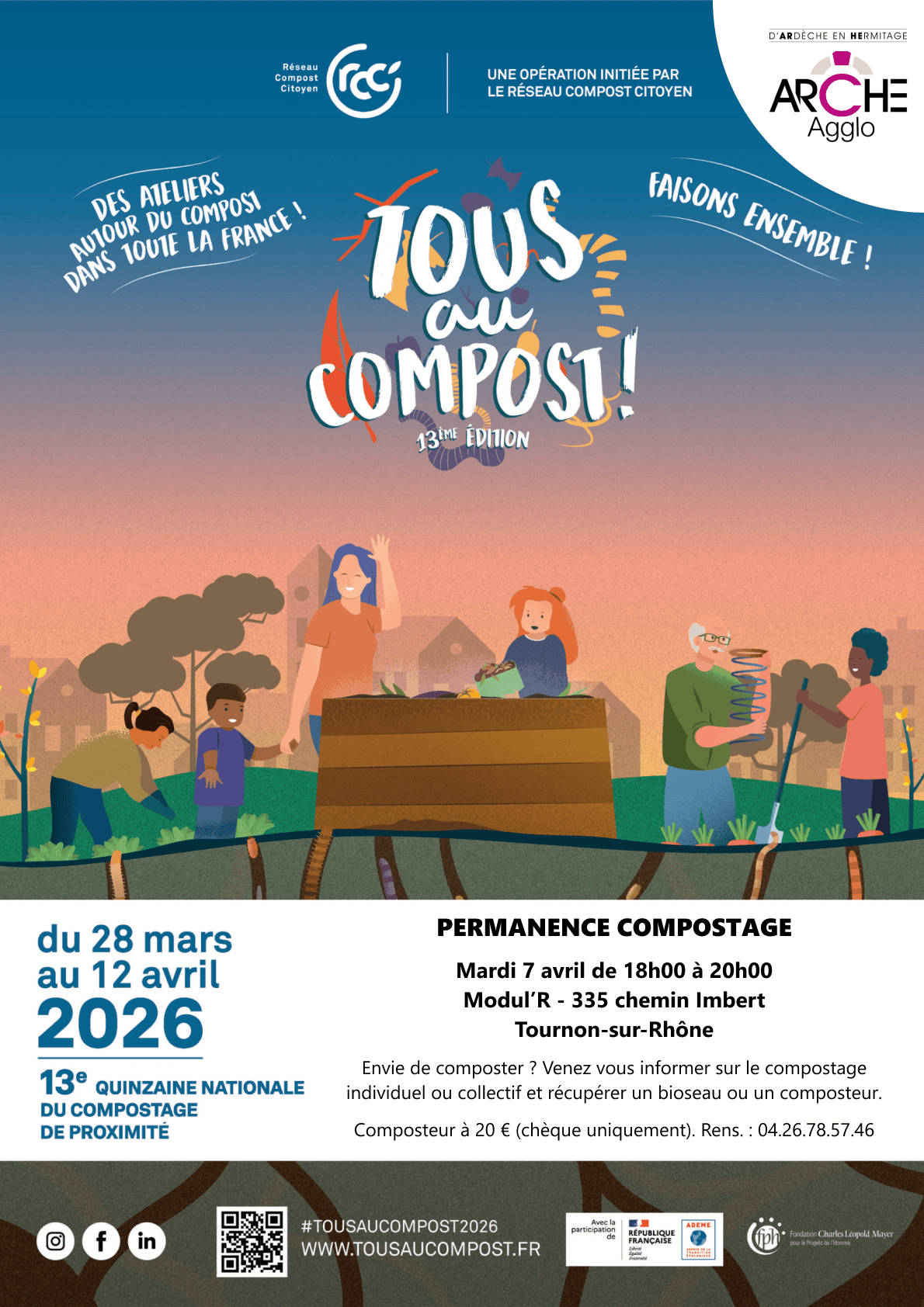 Permanence compostage individuel