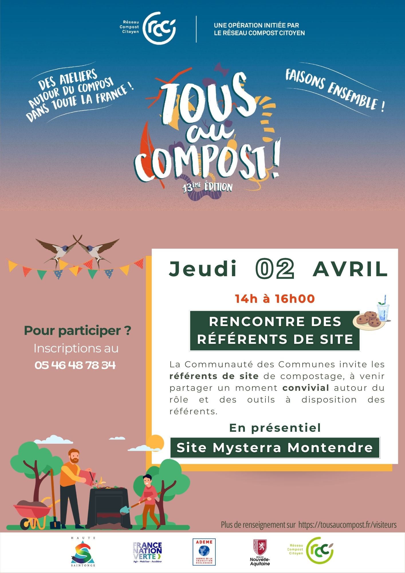 Rencontre des référents de site