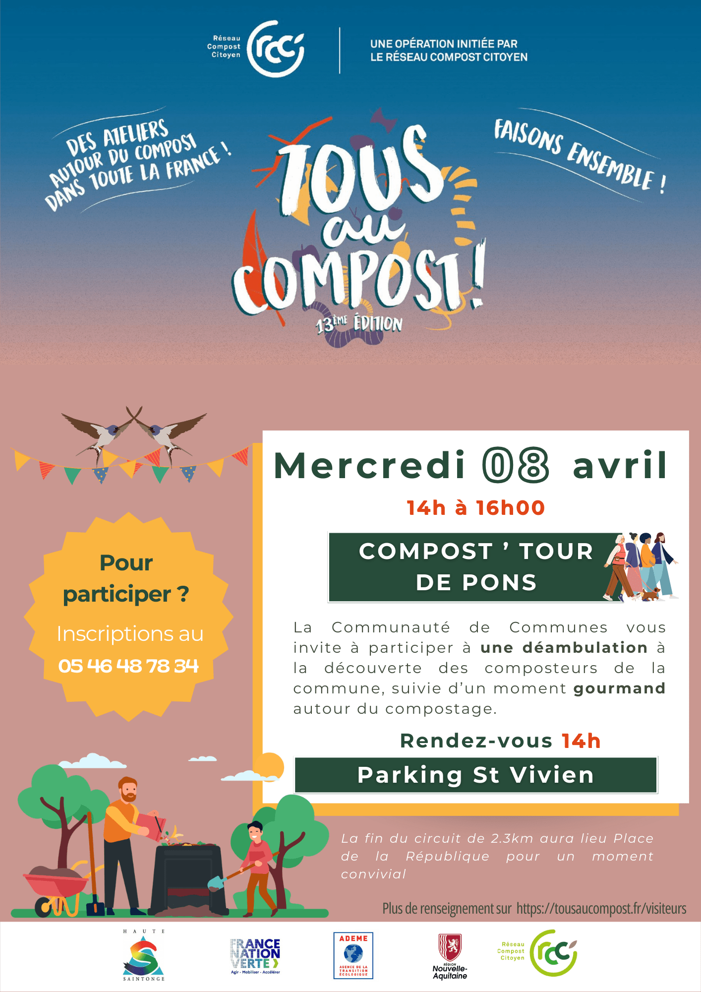 Compost&rsquo; Tour de Pons
