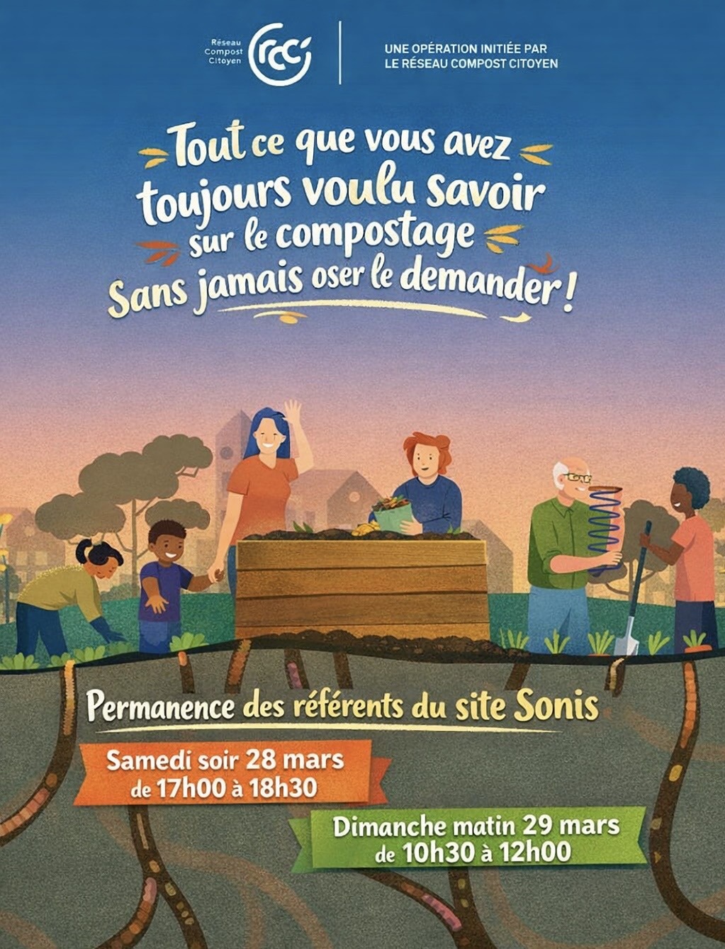 « tout ce que vous avez toujours voulu savoir sur le compostage sans oser le demander »