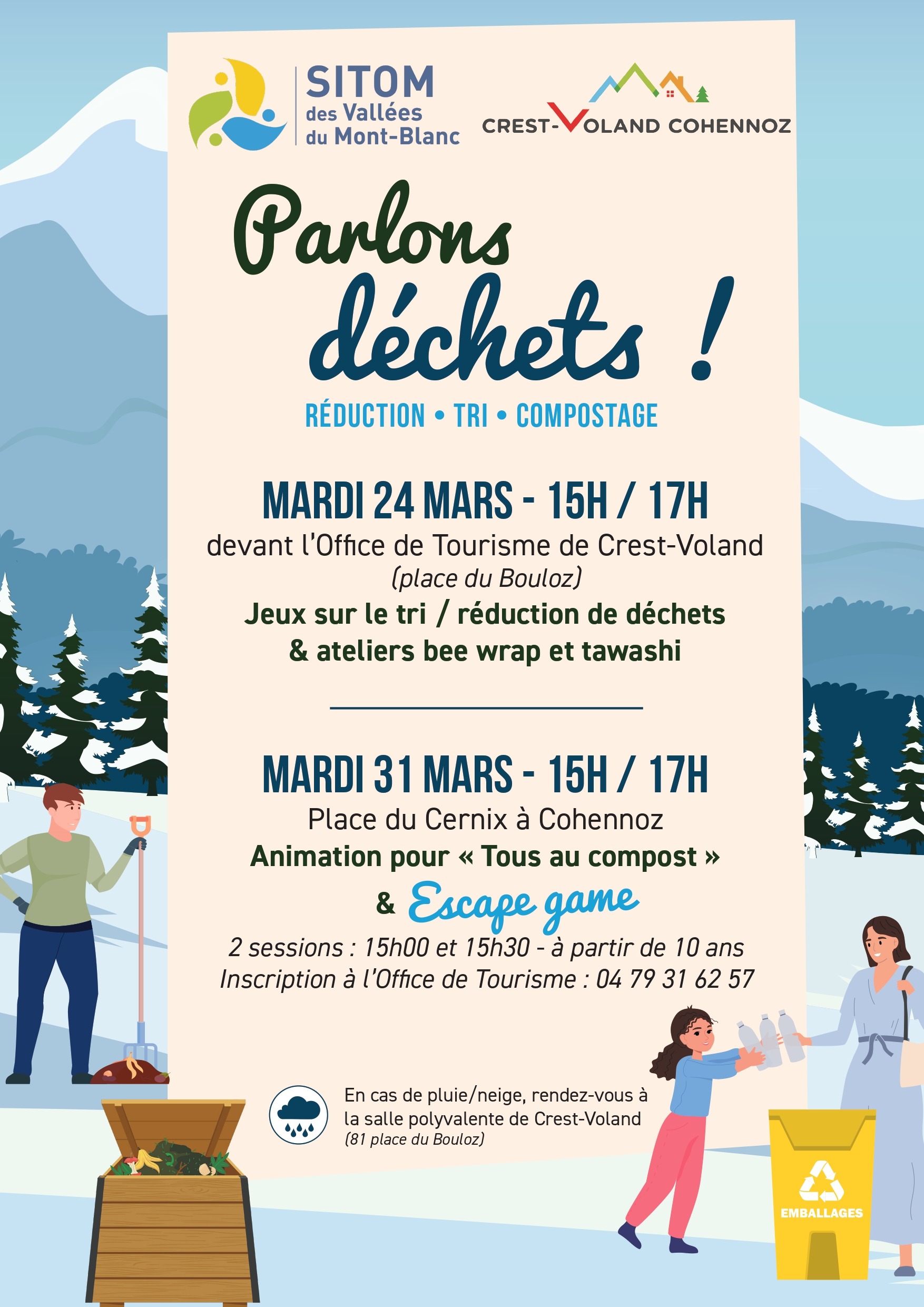Tous au Compost à Cohennoz : ANNULÉ