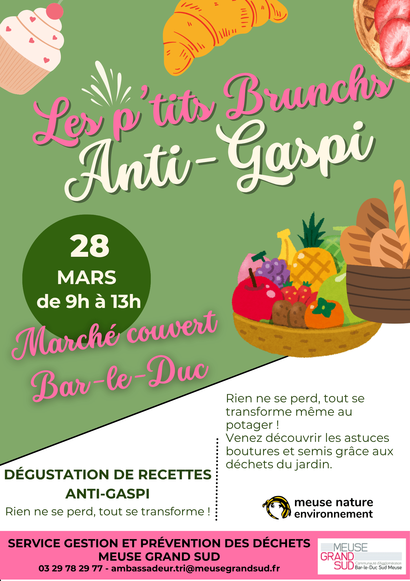 Les P&rsquo;tits Brunchs Anti-Gaspi