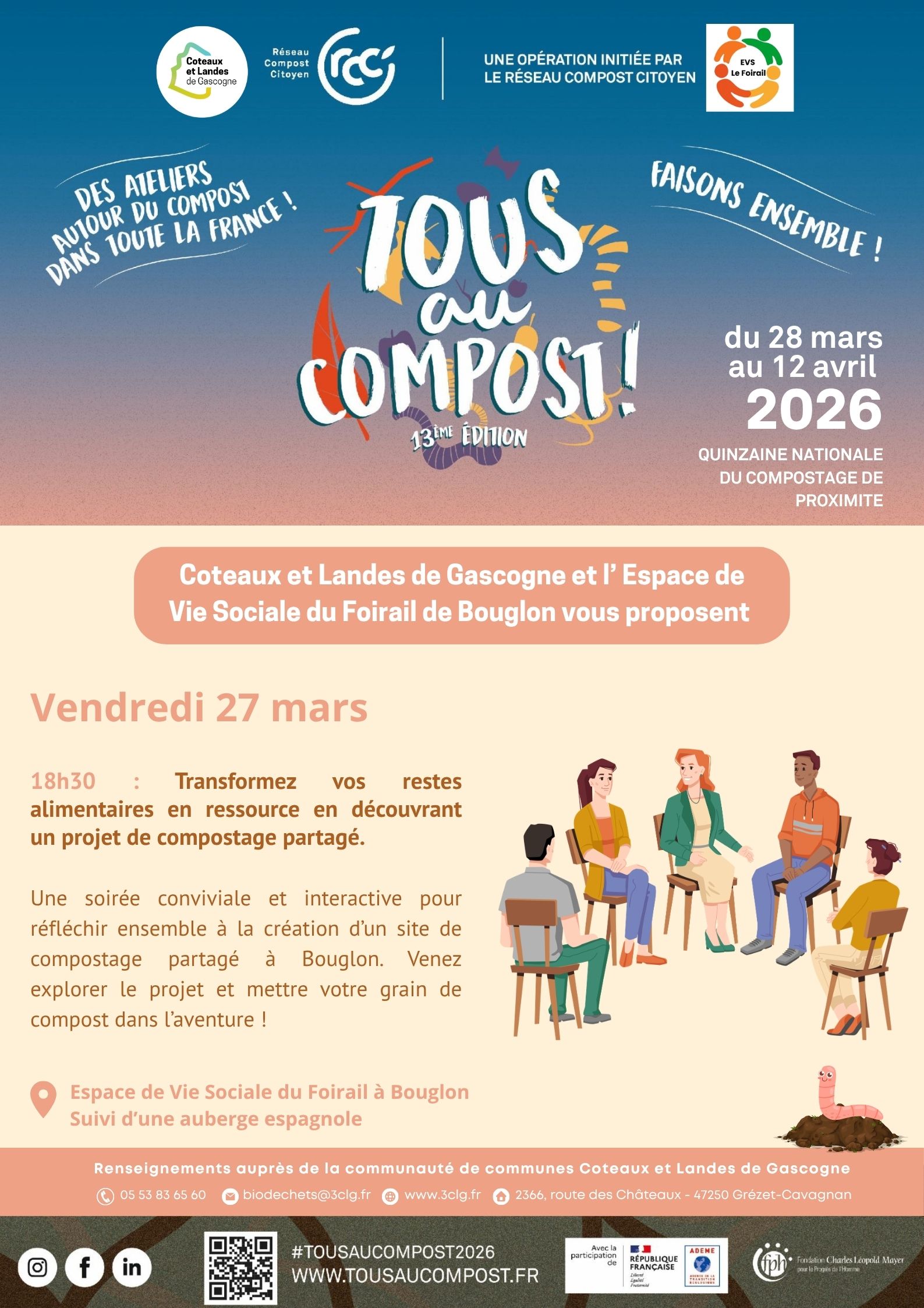 Transformez vos restes alimentaires en ressource en découvrant un projet de compostage partagé.