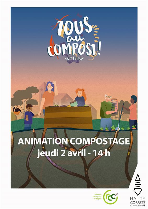Animation compostage – foyer des Acacias