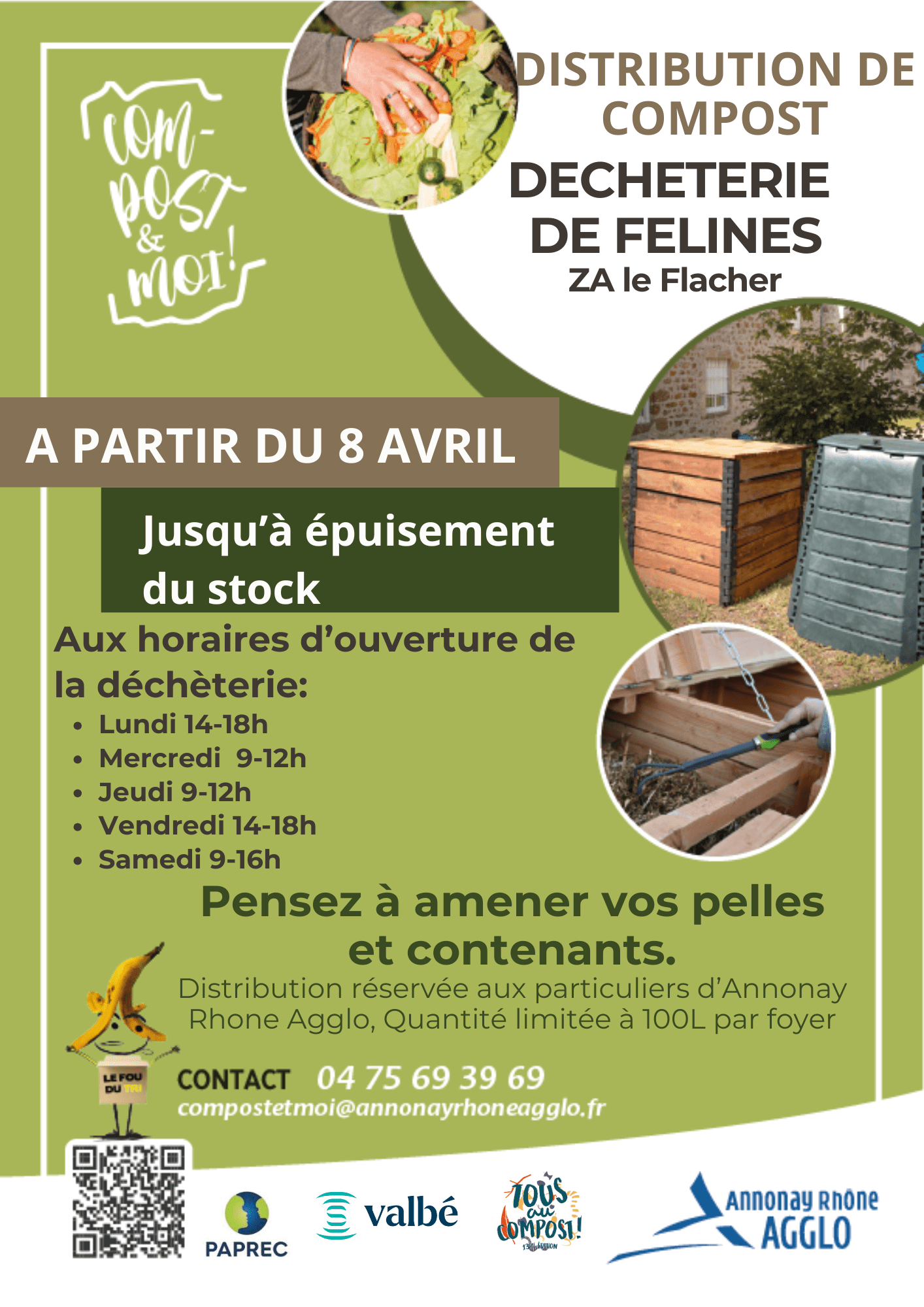 Distribution de Compost
