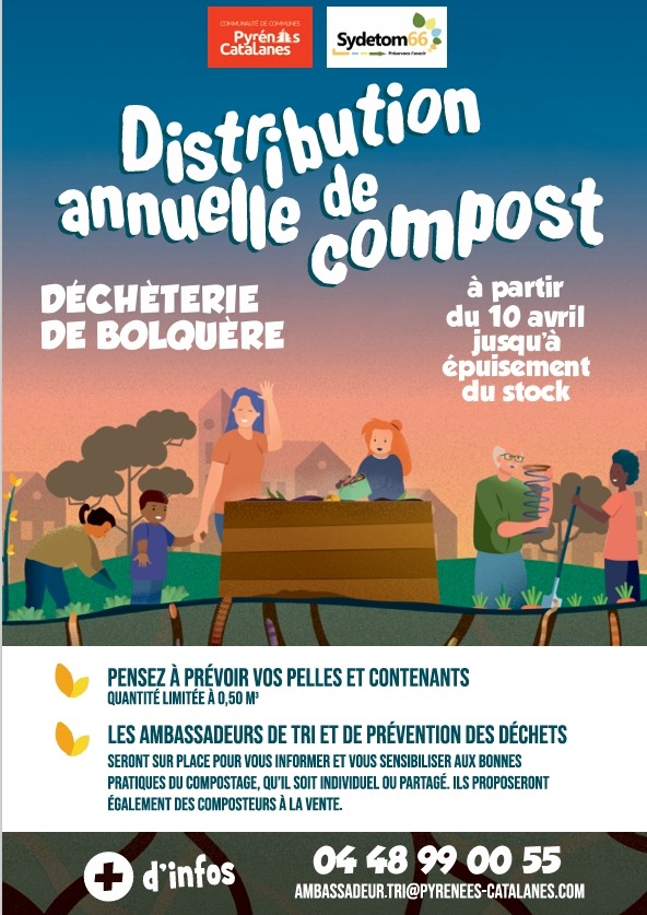 Distribution de Compost