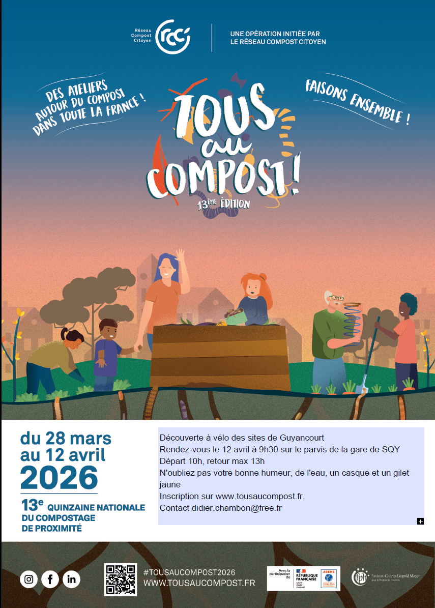 Compos&rsquo;Tour à vélo Guyancourt