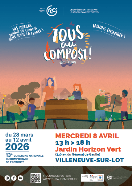 Une solution biodéchets pour chaque foyer sur le territoire du grand Villeneuvois