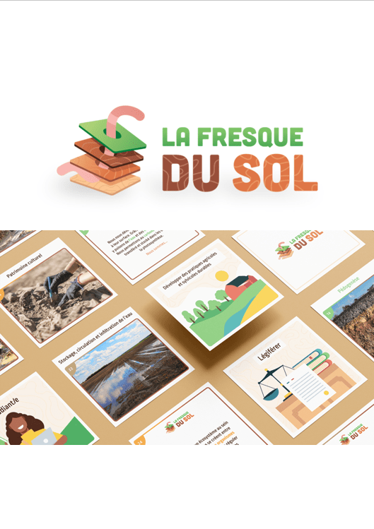 Fresque du Sol à la Combinerie, Marseille 13001