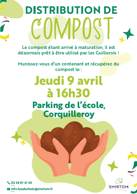 Distribution de compost