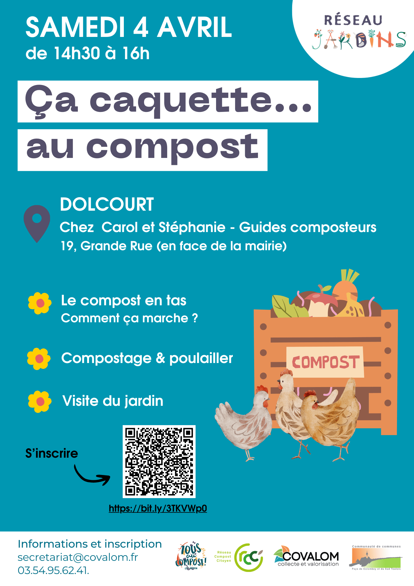 Ca caquette au compost
