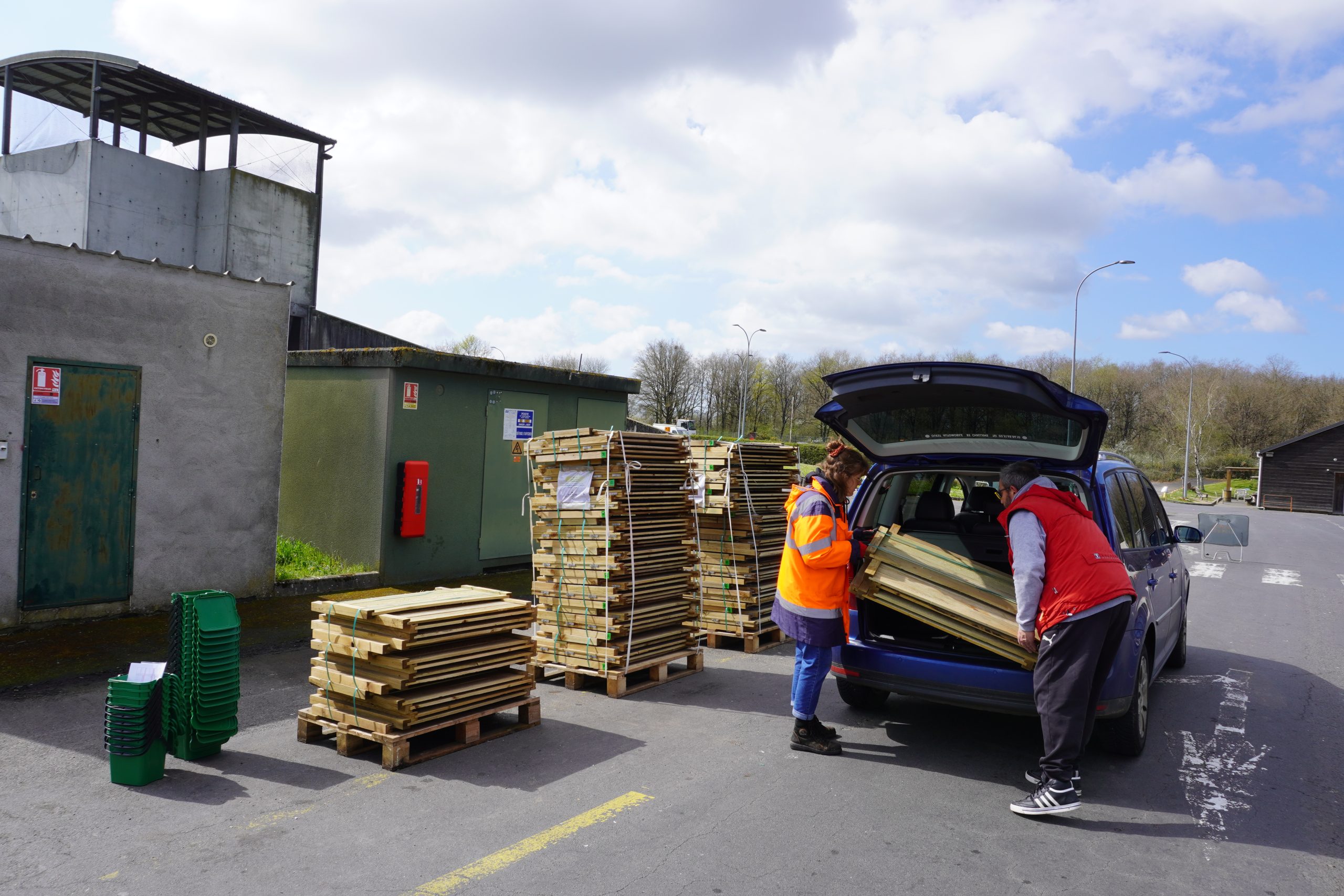 Distribution de composteurs individuels