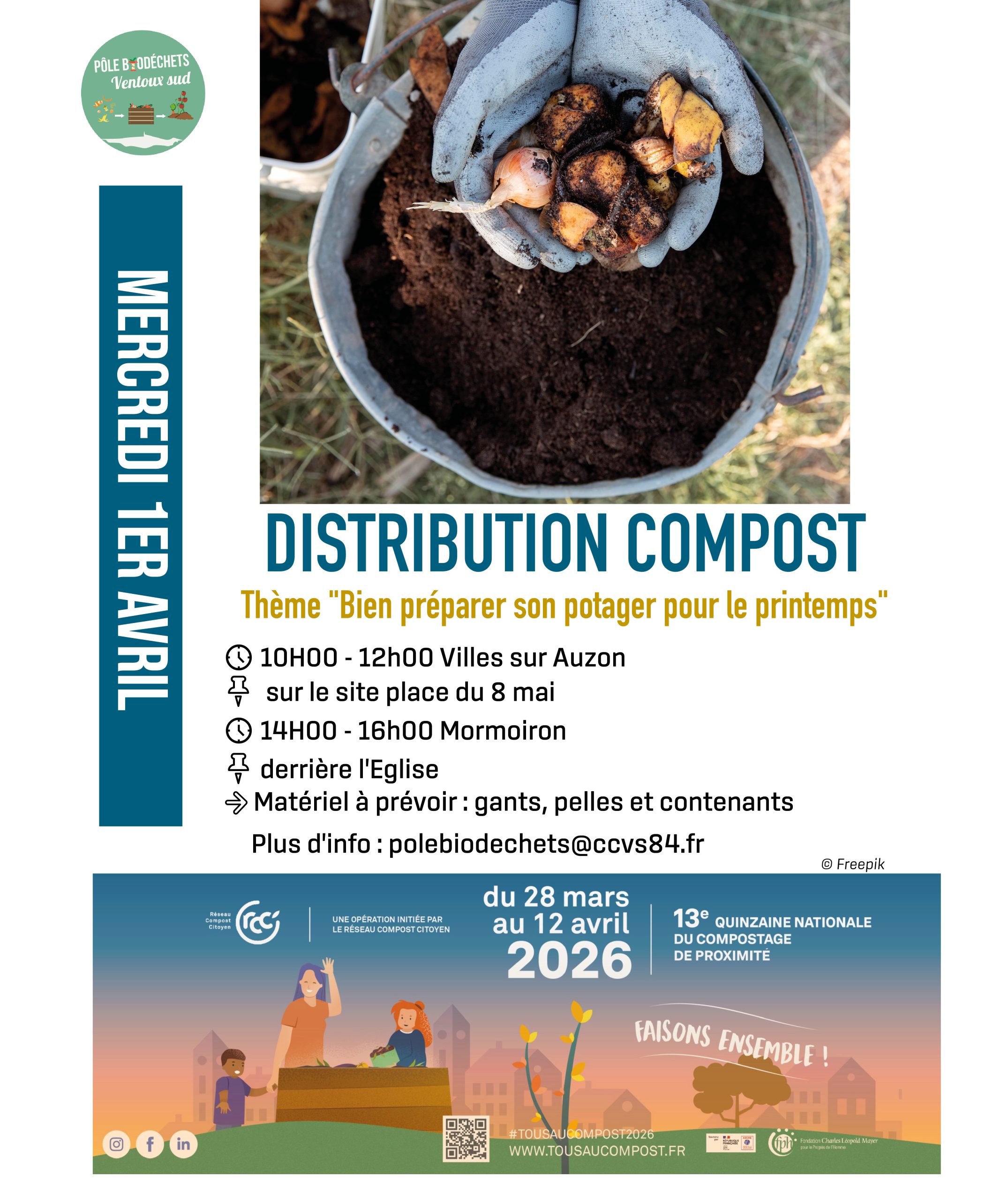 DISTRIBUTION DE COMPOST
