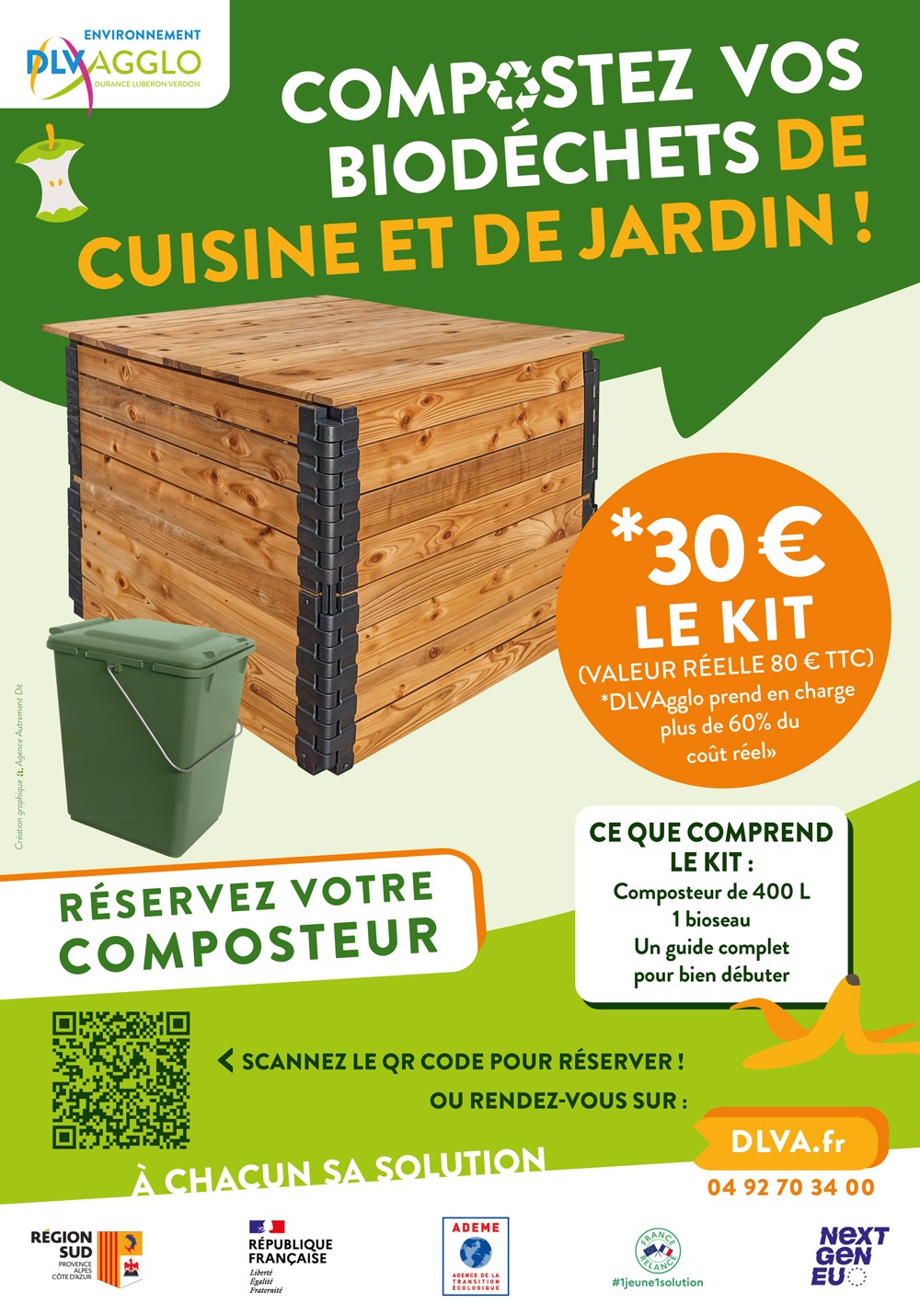 Vente de composteurs