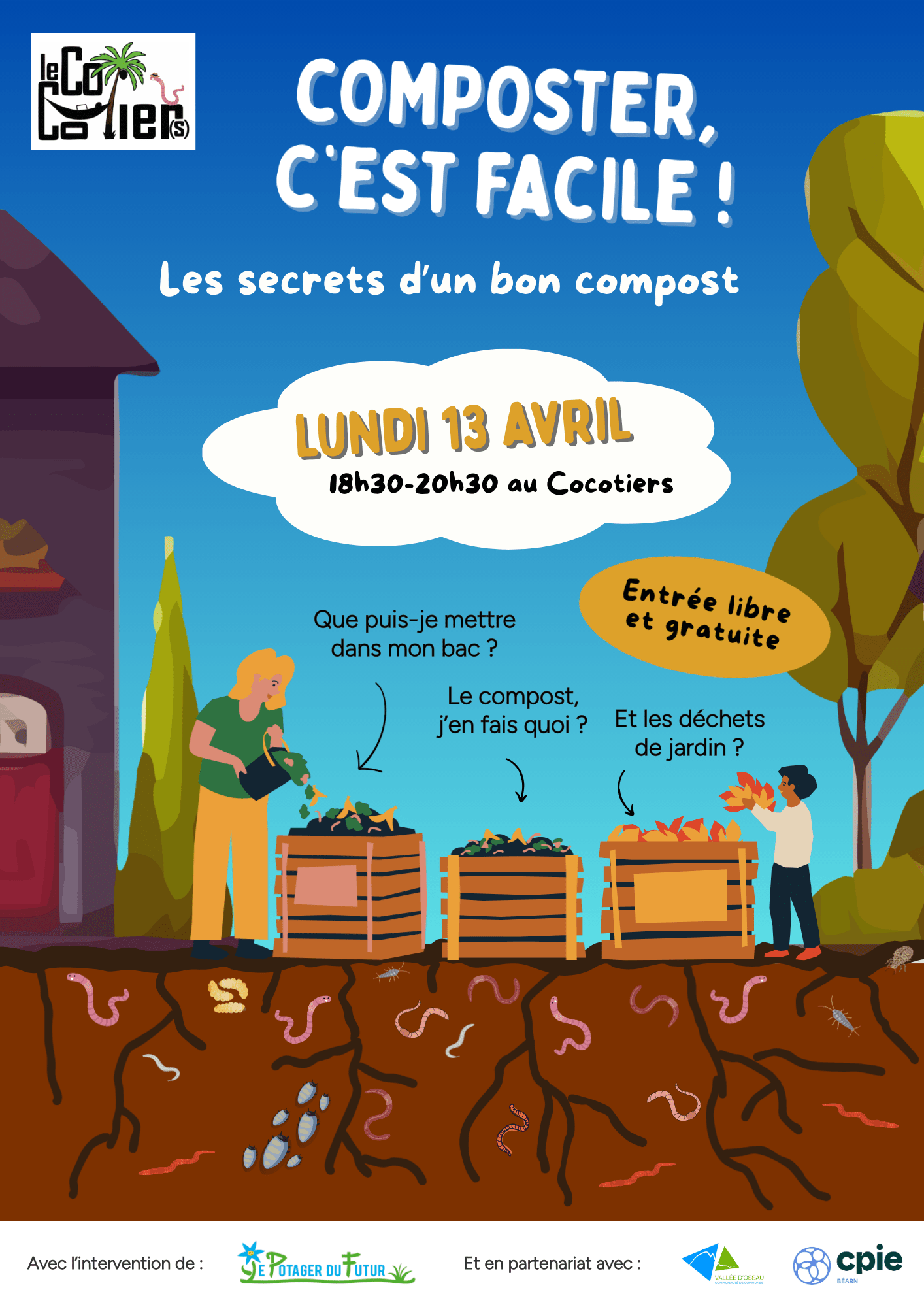 🪱 Composter, c&rsquo;est facile !