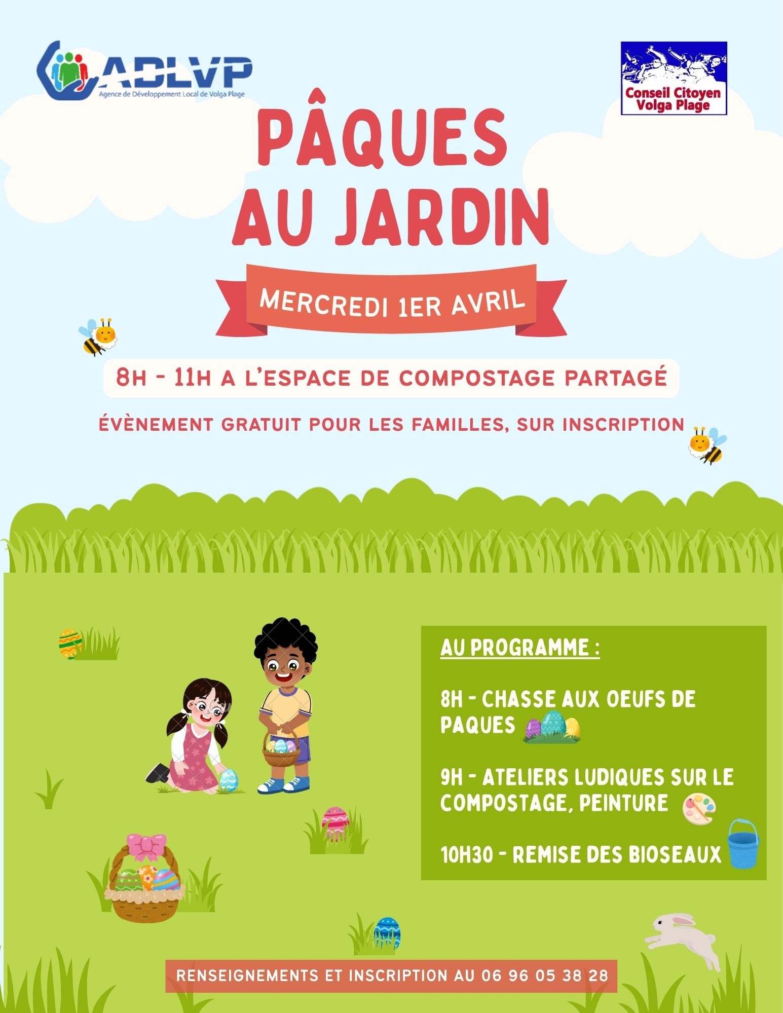 À Pâques, on déniche les œufs et on cultive demain !