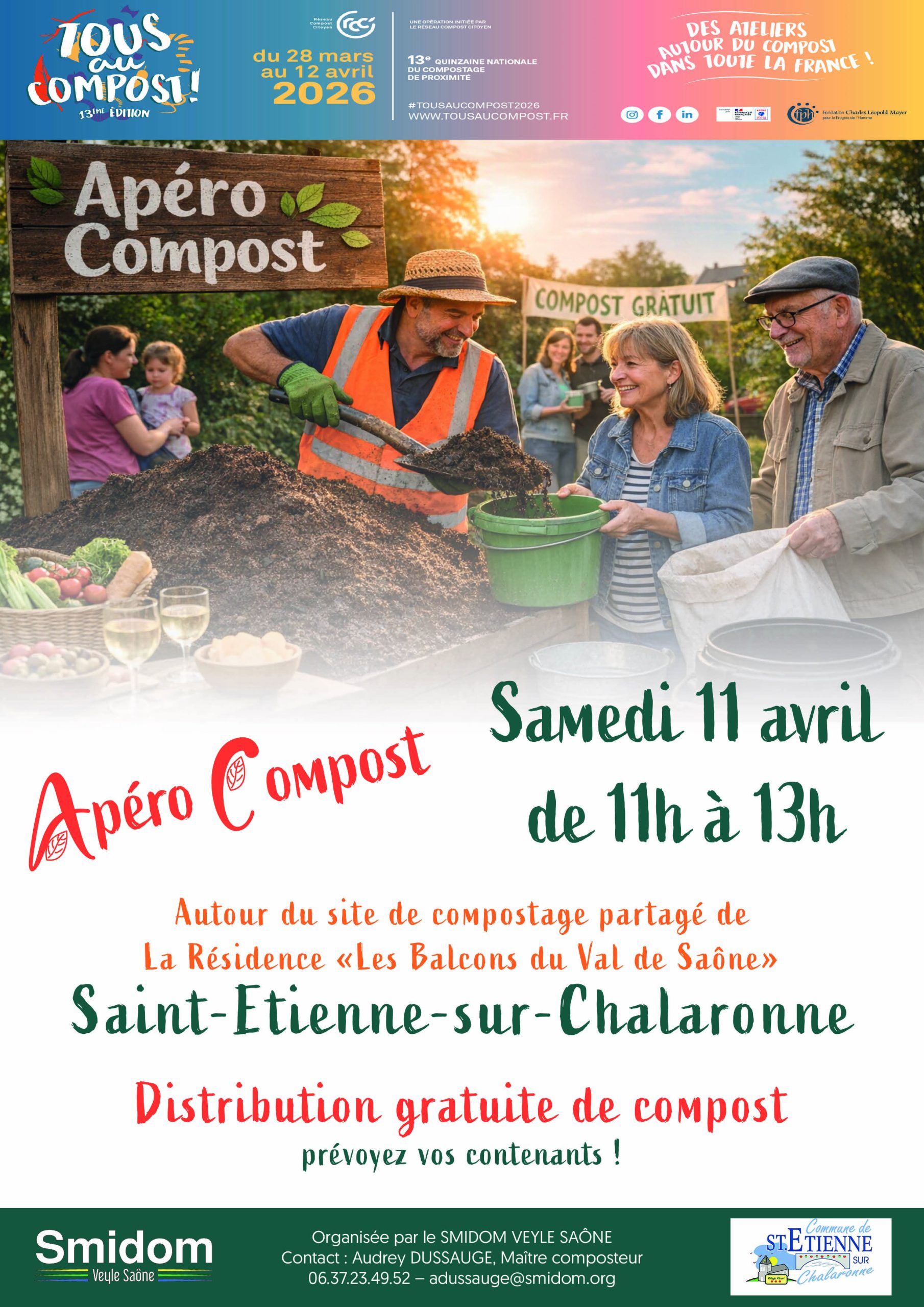 APERO COMPOST & DISTRIBUTION GRATUITE DE COMPOST