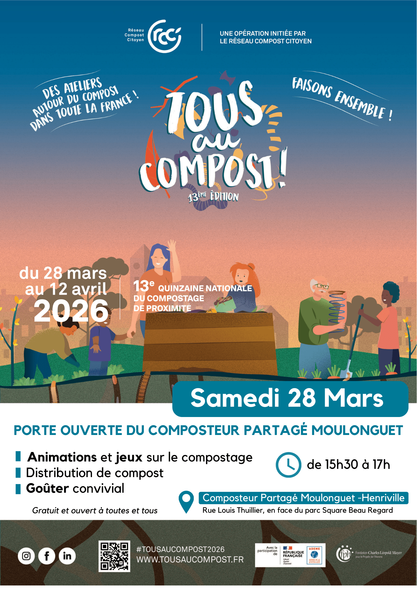 Ouvre ton compost – Goûter compost