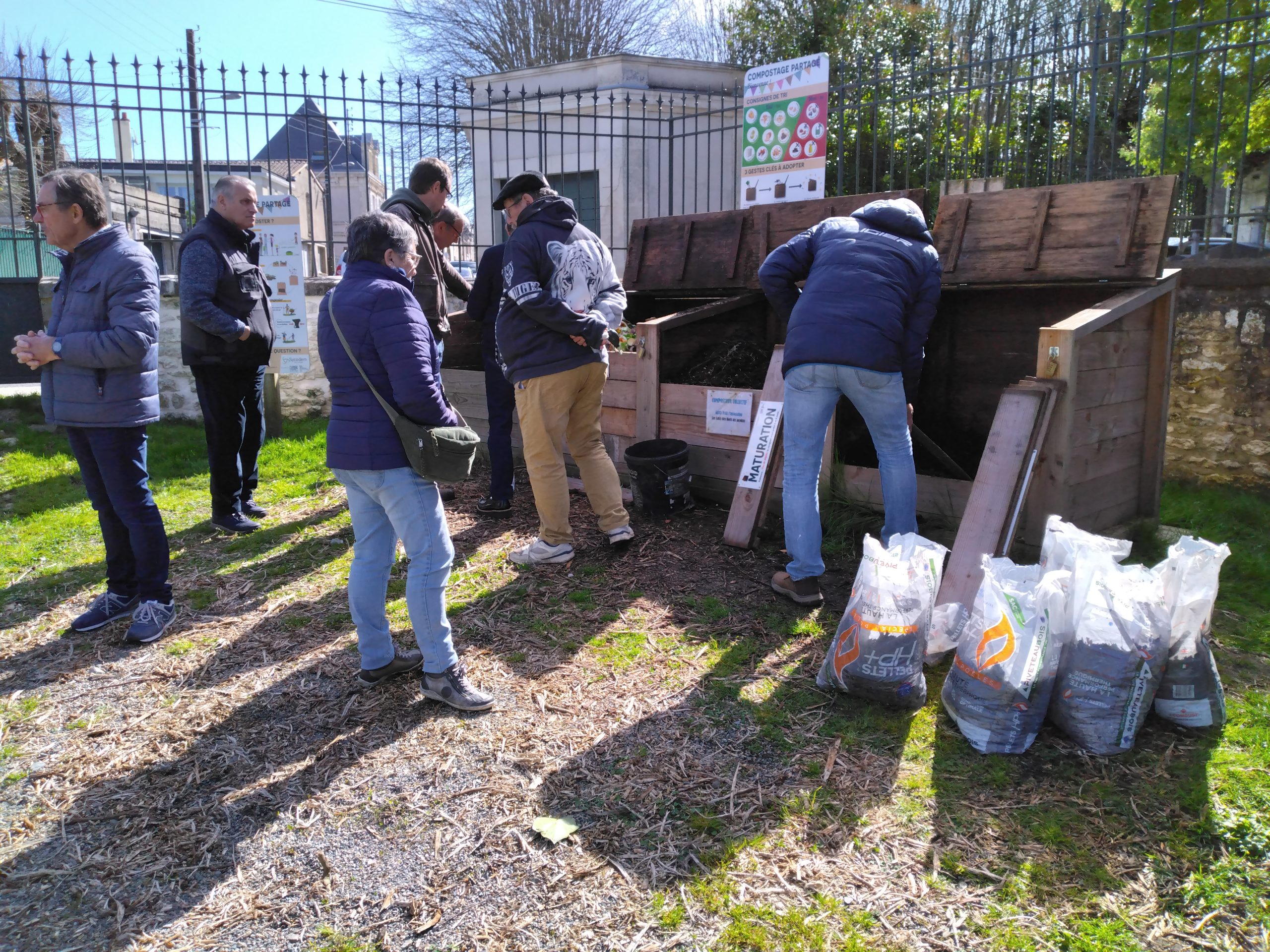 Composteur collectif du Jardin des Jacobins