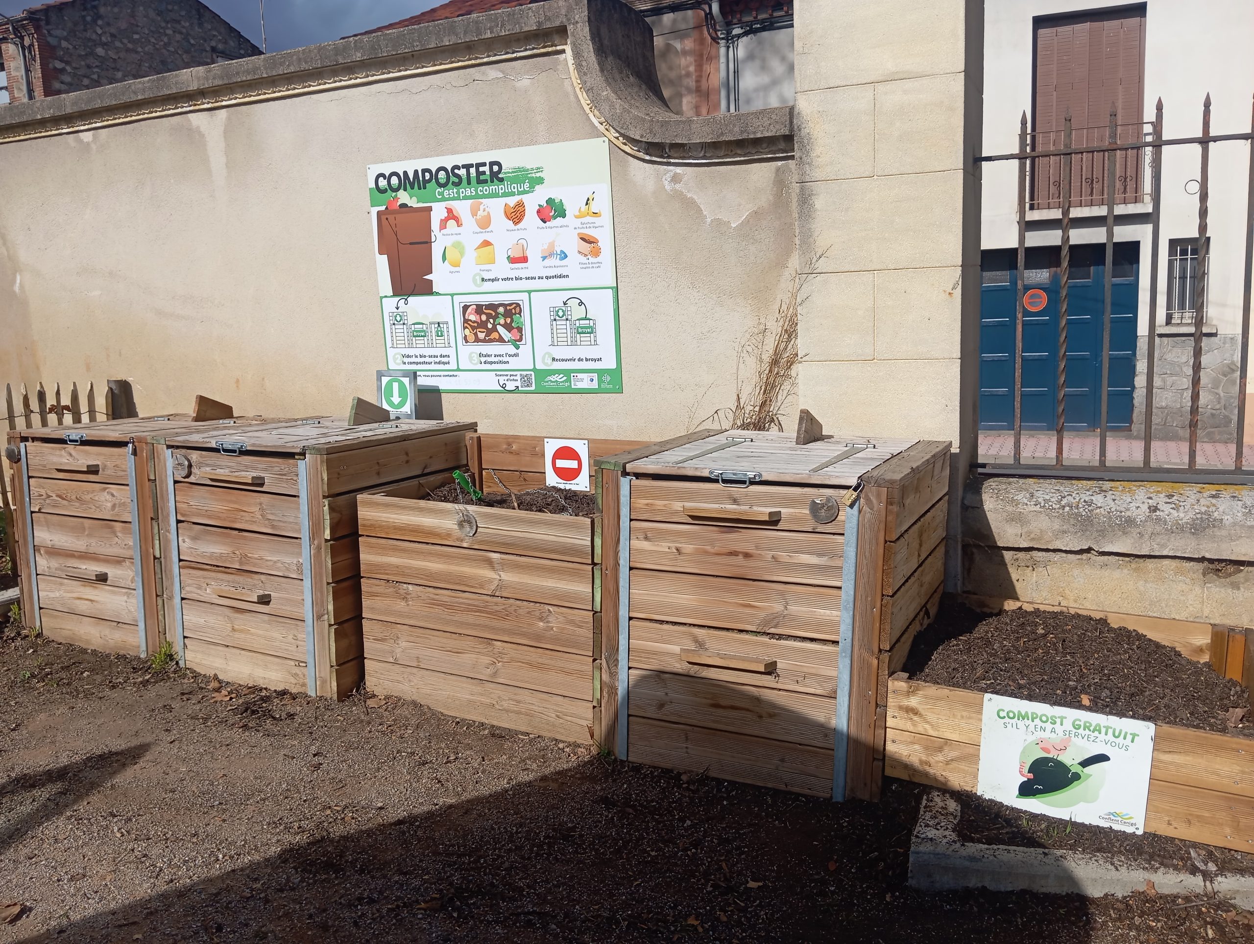 EXTRACTION DE COMPOST ECOLE MUSIQUE DE PRADES