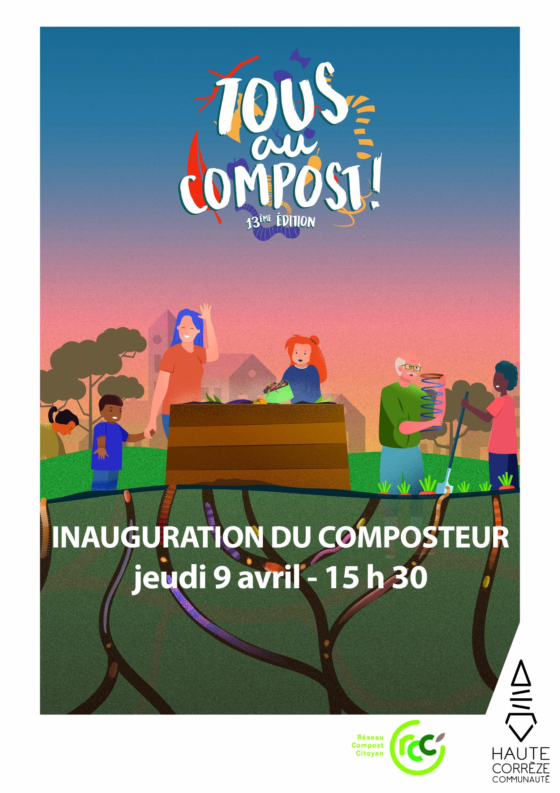 Inauguration du composteur