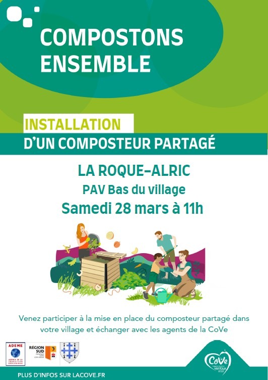 Installation composteur partagé