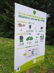 Opération sur le site de compostage Jardins de l&rsquo;Orme