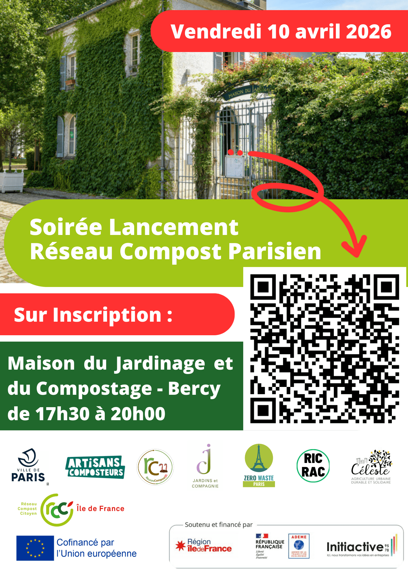 Soirée: « Lancement du Réseau Compost Parisien »