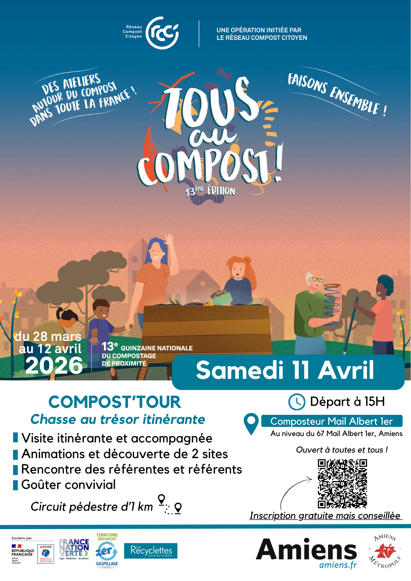 Compost&rsquo;Tour ludique et animé centre ville