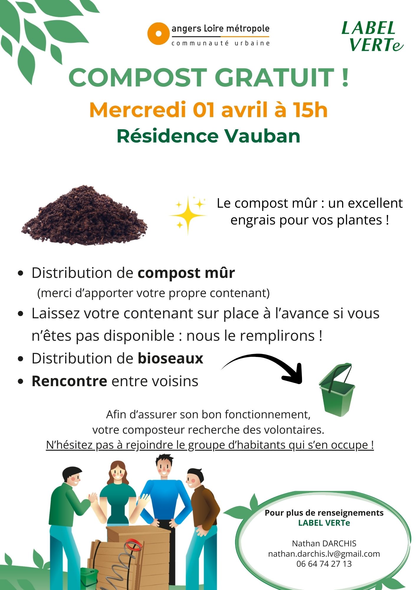 Distribution de compost !
