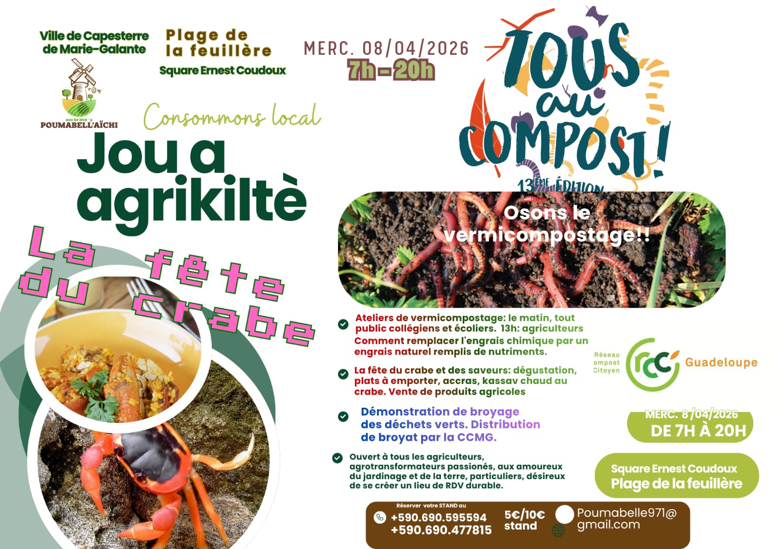 JOU A AGRIKILTè – OSONS LE VERMICOMPOSTAGE