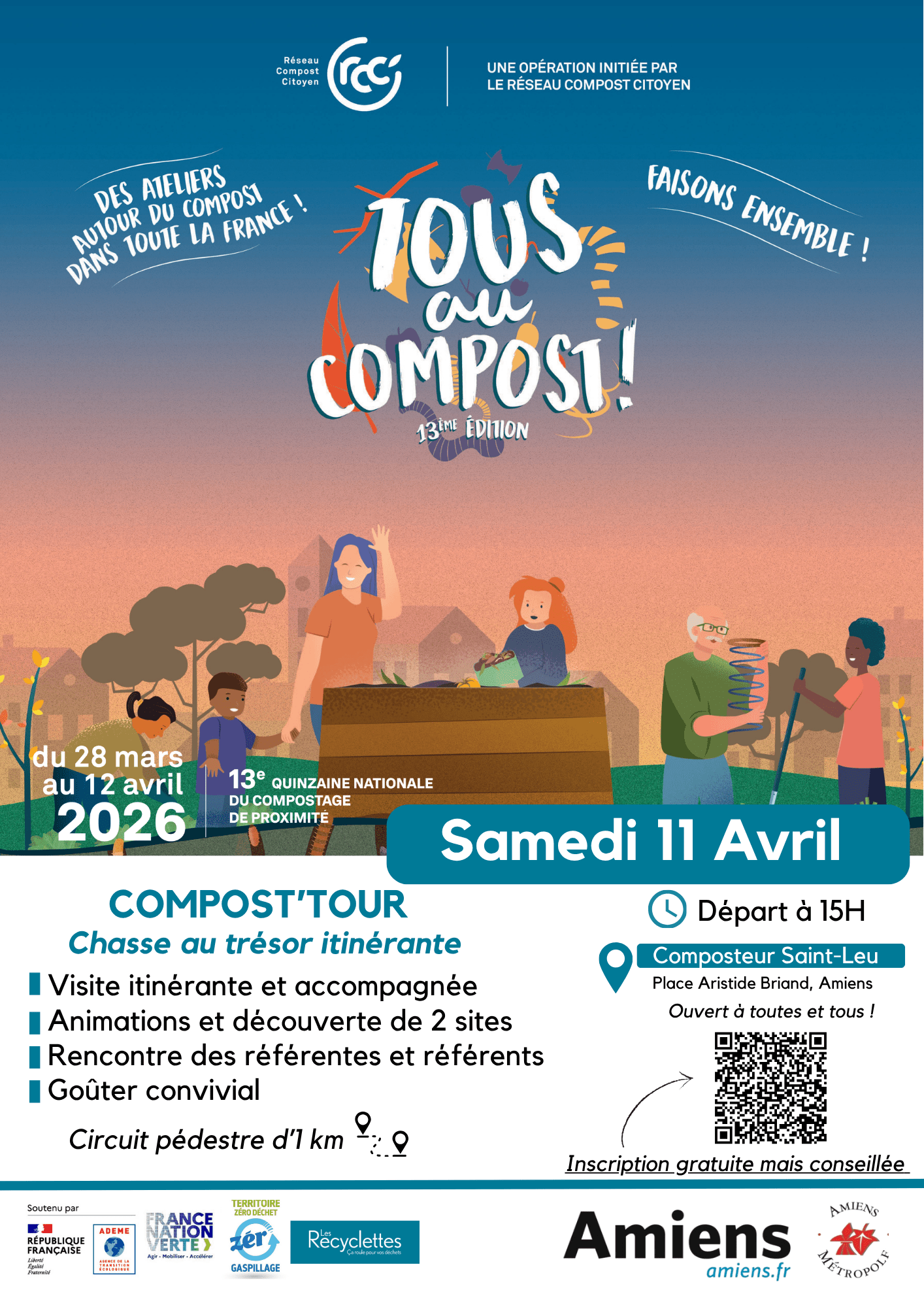 Compost&rsquo;Tour ludique et animé St Leu