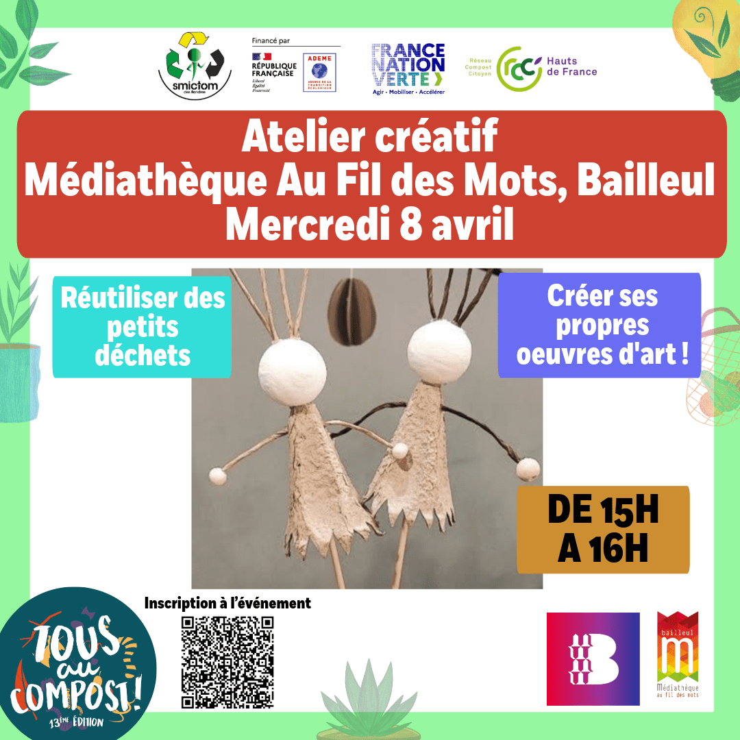Atelier créatif autour des déchets