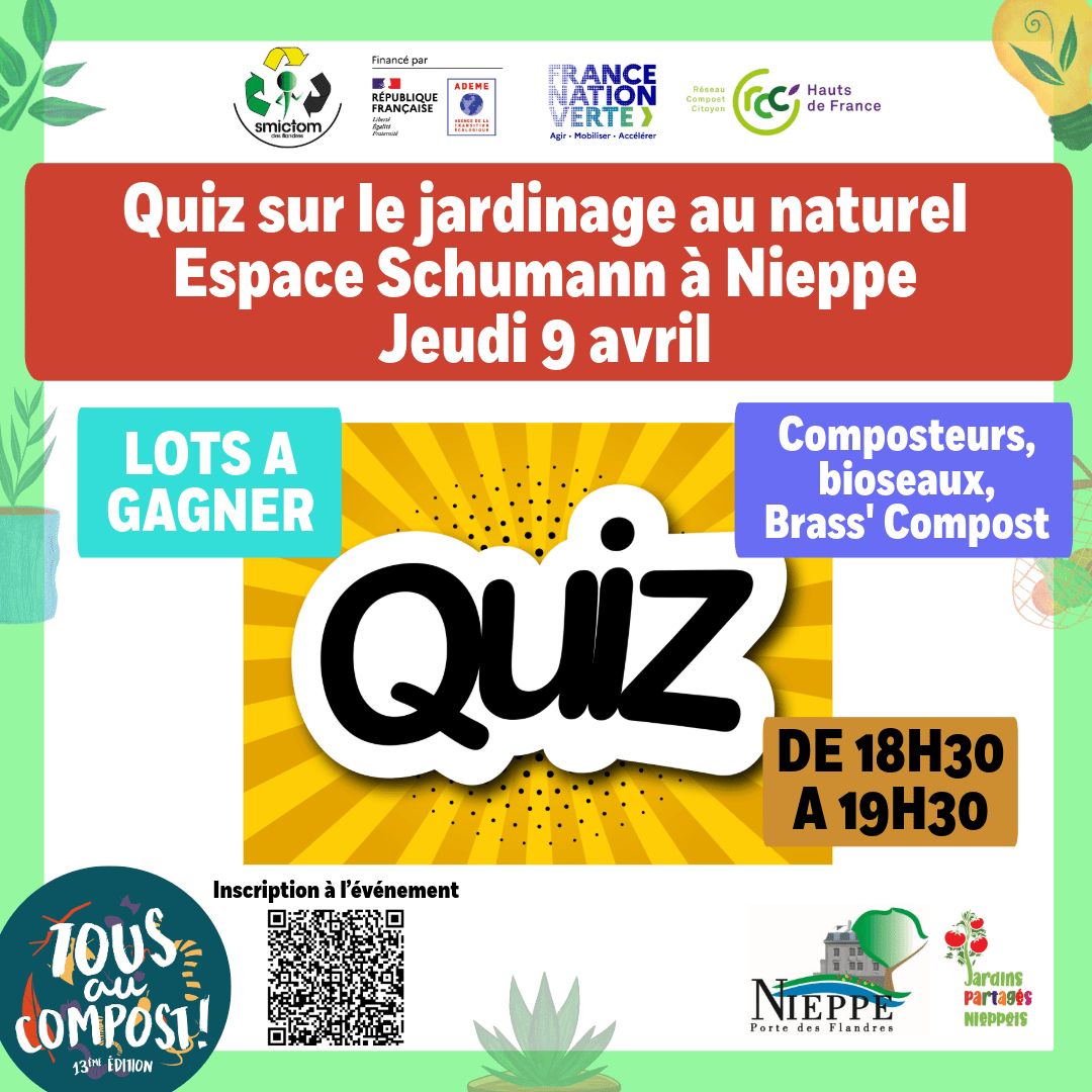 Quiz sur le jardinage au naturel