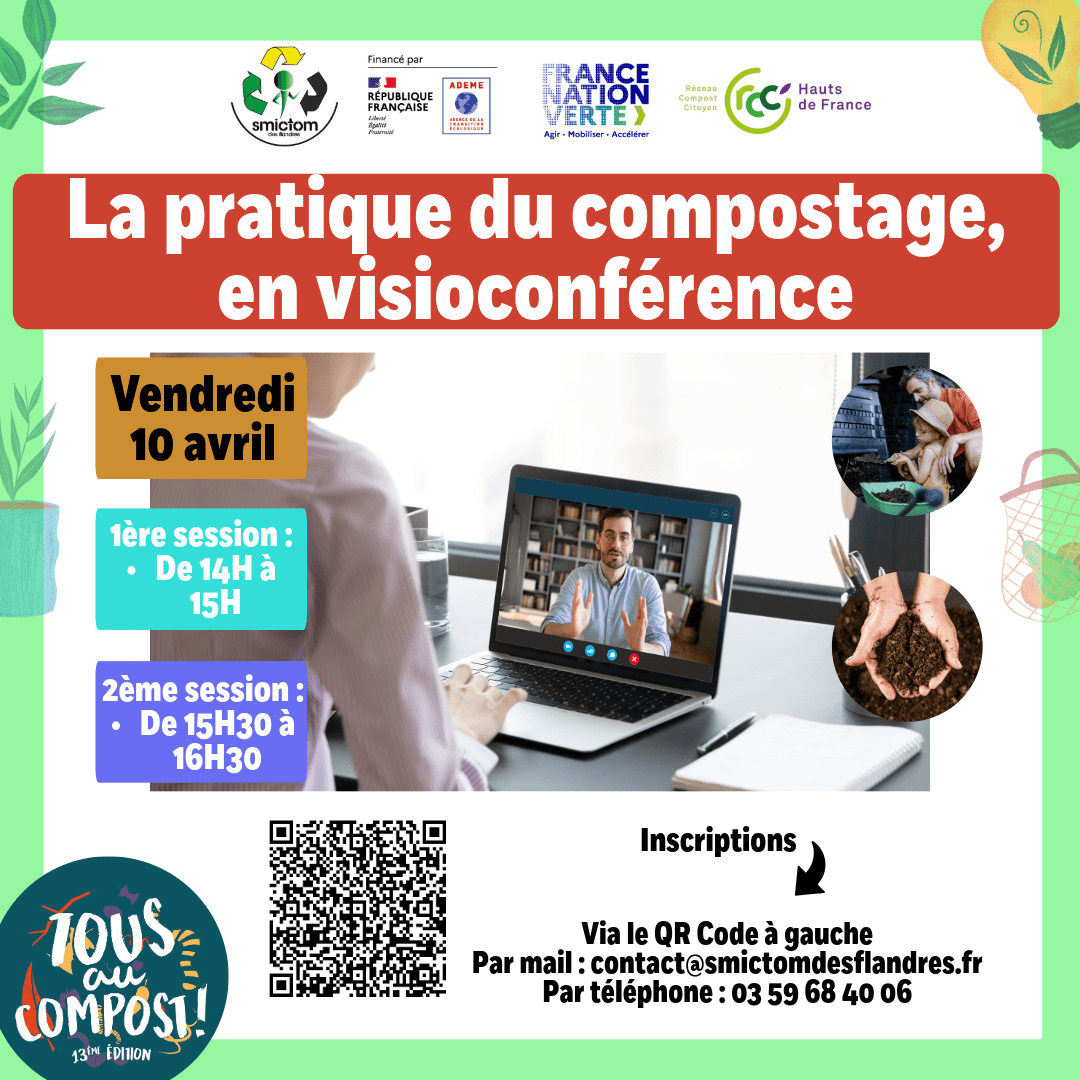 Visioconférences sur les bases du compostage