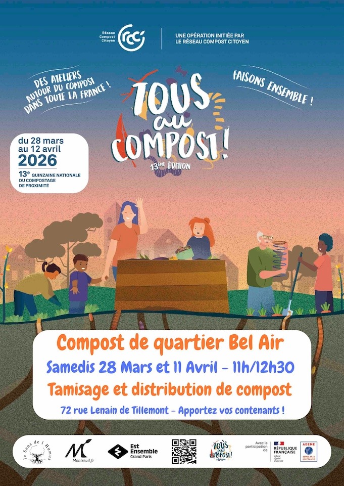 Découverte du site de compostage de quartier Bel Air