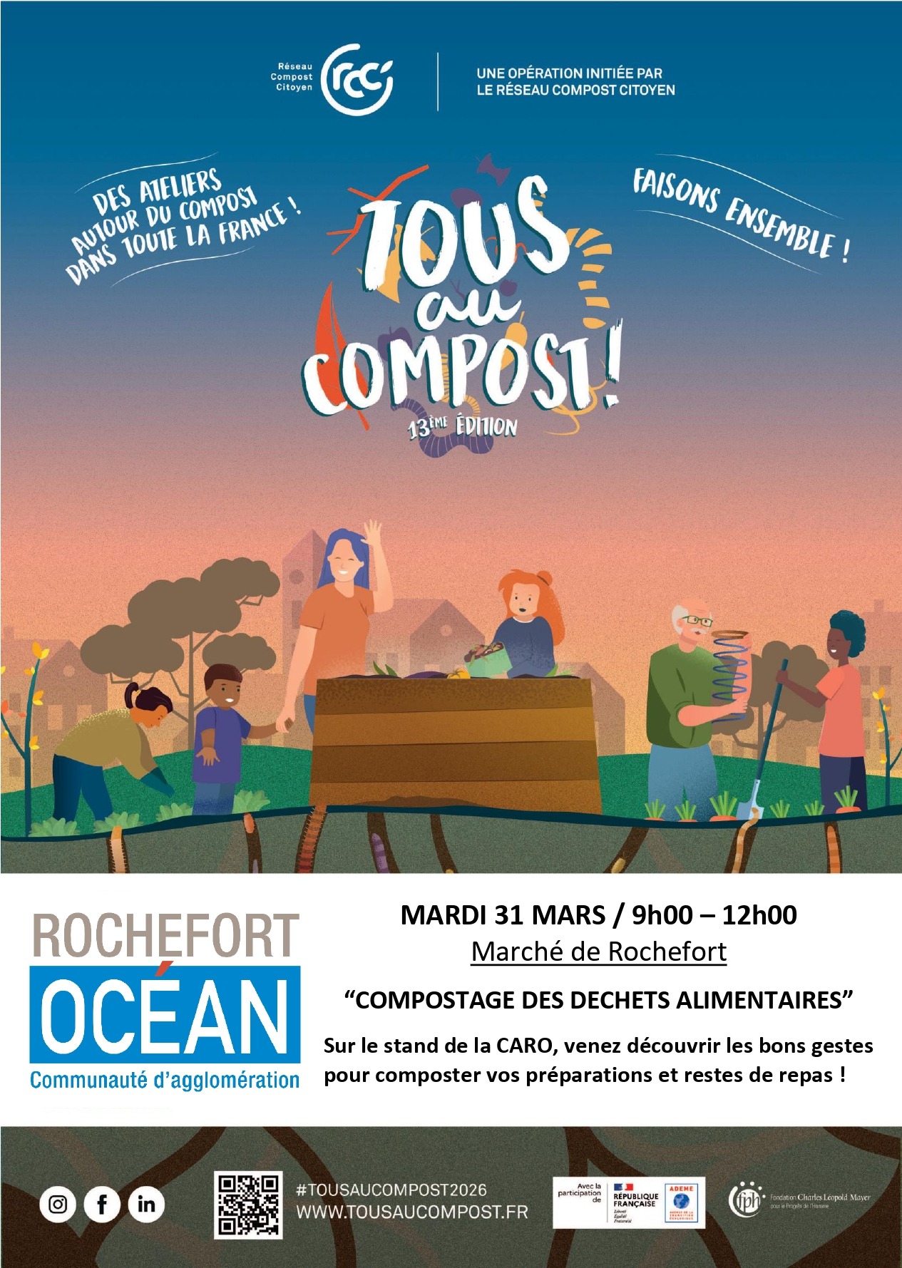 Compostage des déchets alimentaires