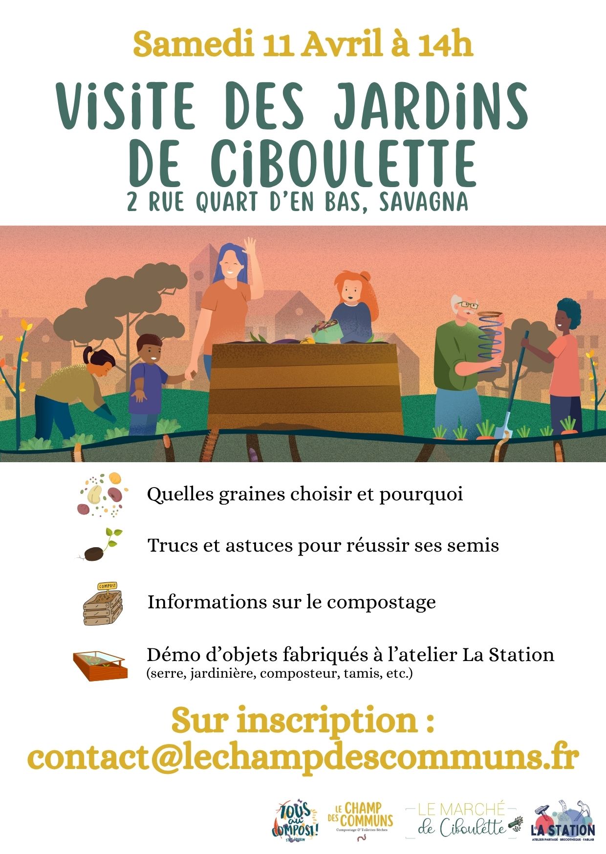 De la graine au Compost