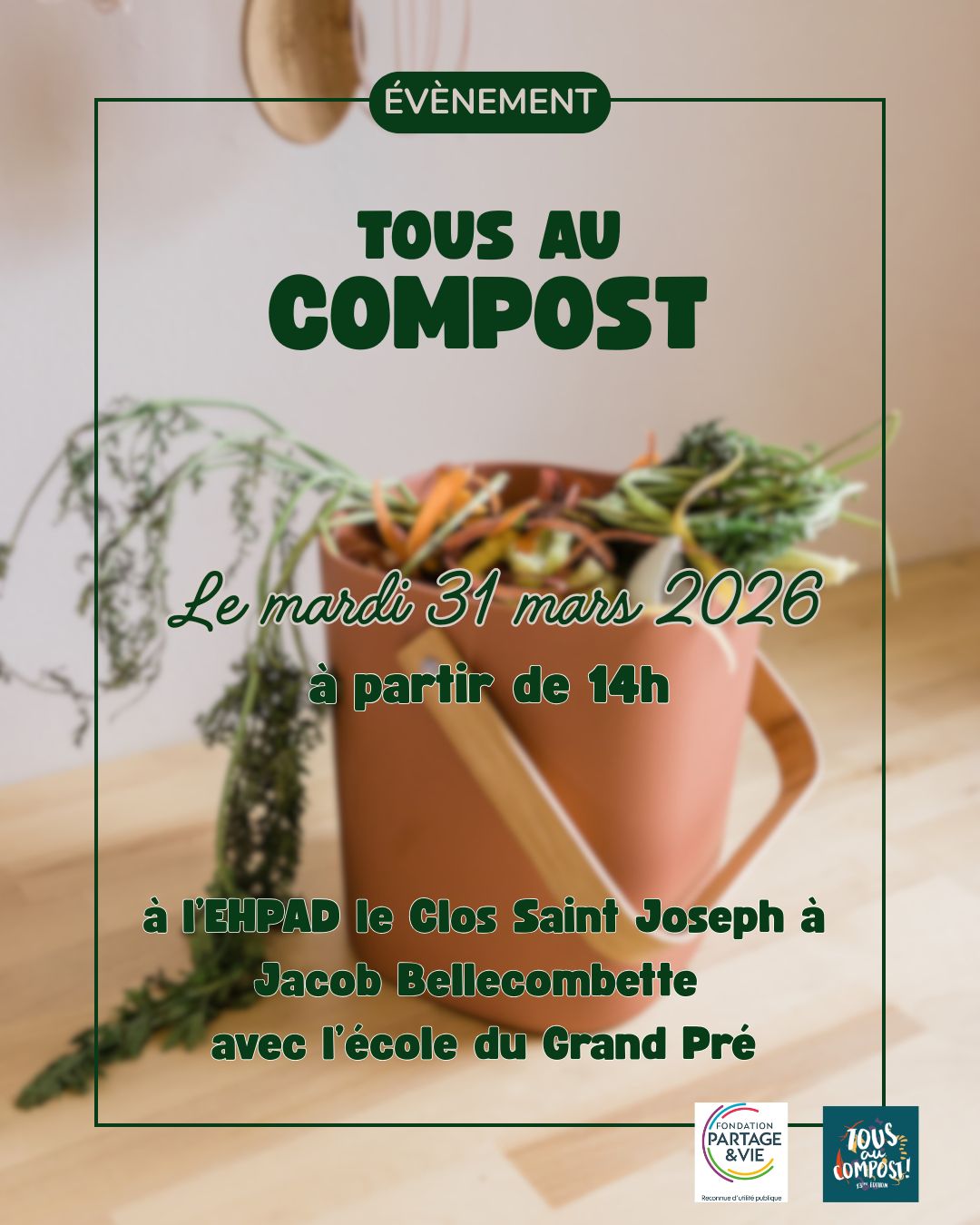 animation intergénérationnelle au Clos St Joseph