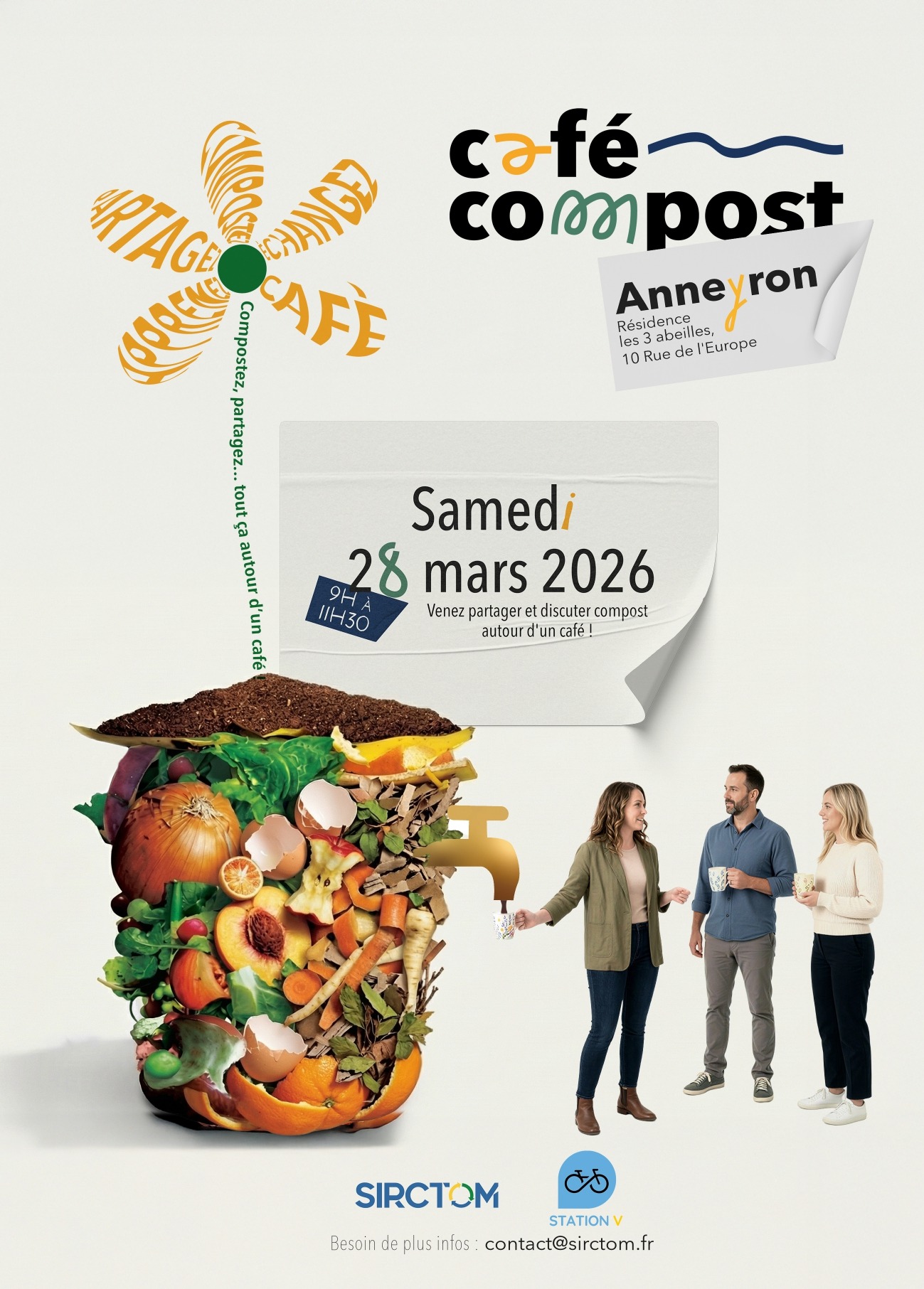 café compost