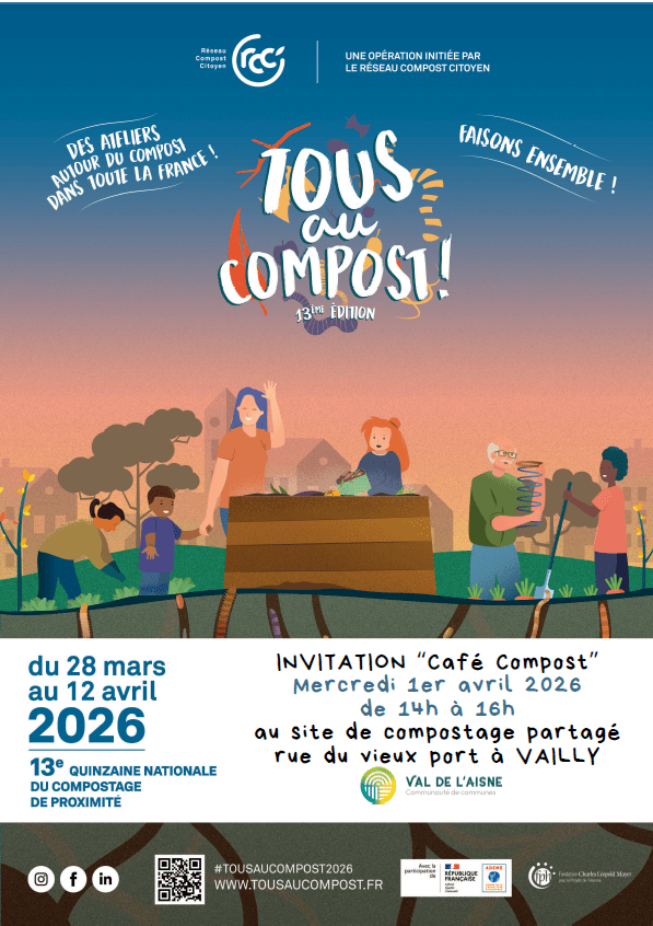 Café compost à Vailly sur Aisne