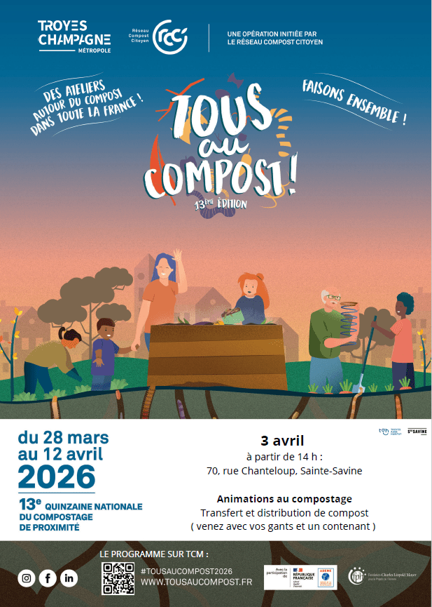 Animations pédagogiques autour du compostage – Chanteloup