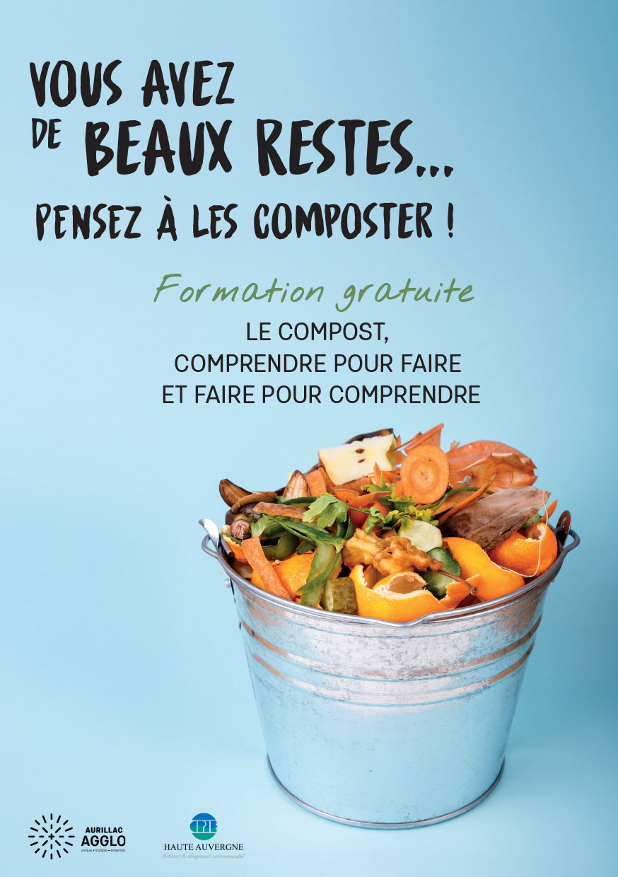Vous avez de beaux restes…pensez à les composter !