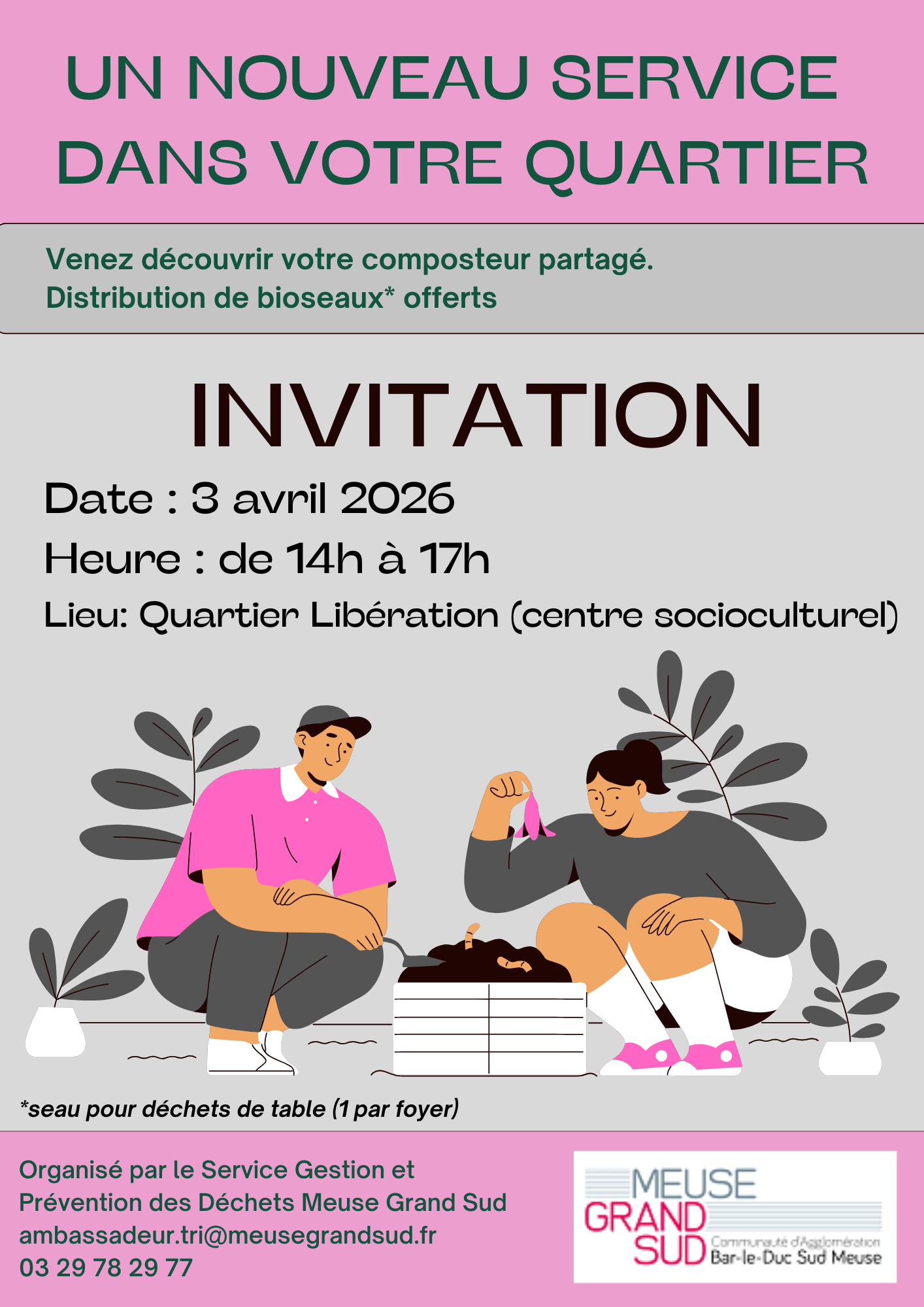 Compostez dans votre quartier !