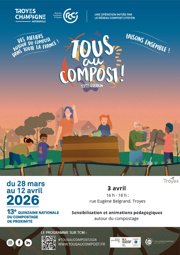 Sensibilisation et animations pédagogiques autour du compostage – William Odin