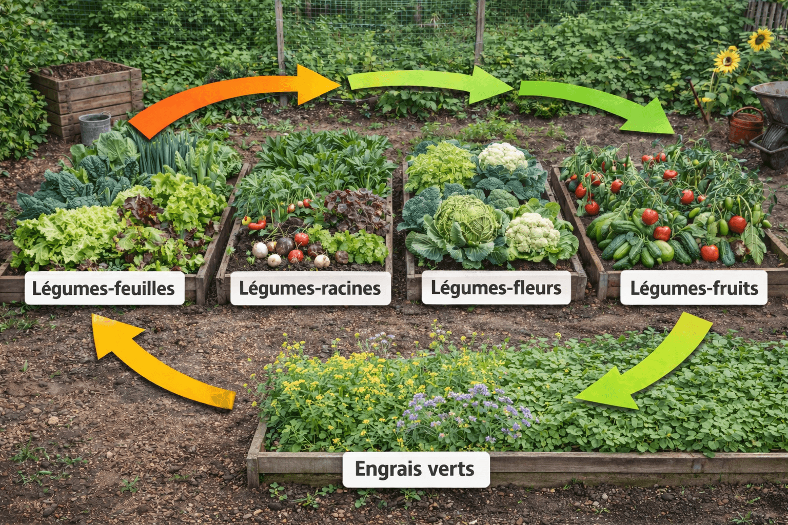 Atelier “Se lancer au potager et rotation des cultures” (Alain Bars, MAB)
